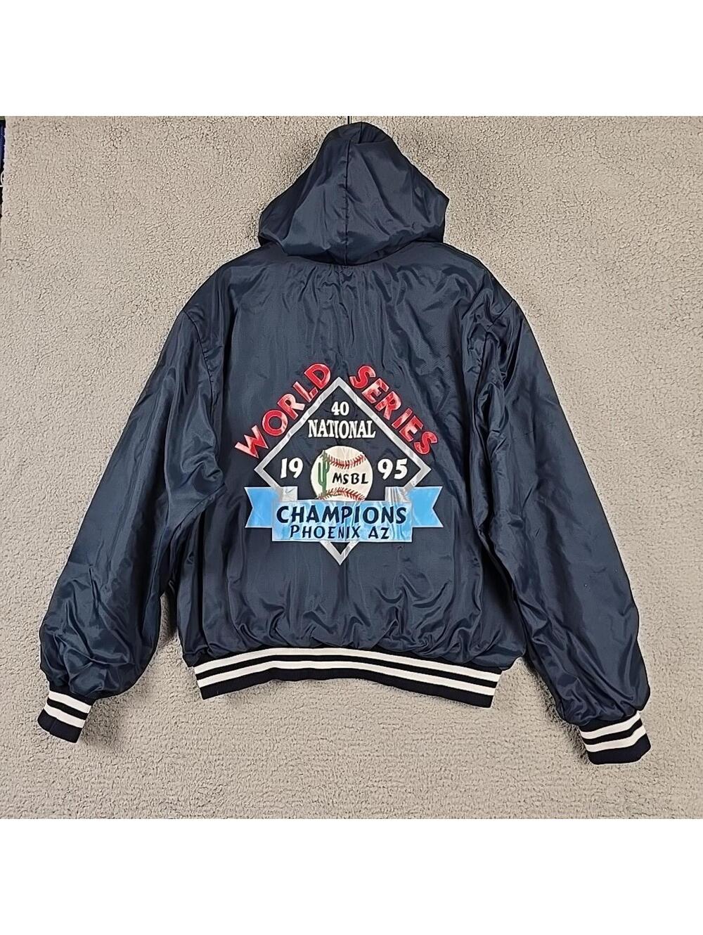Vintage Y2K Rennoc  1995 Windbreaker Jacket Size XL MSBL